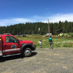 2015 medivac Meadow LZ